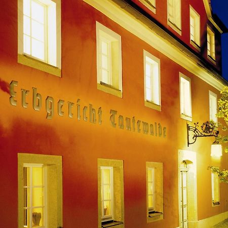 Landidyll Hotel Erbgericht Tautewalde Wilthen Экстерьер фото
